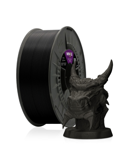 Filamento PLA PRO Negro Azabache Winkle 1kg | Core XY
