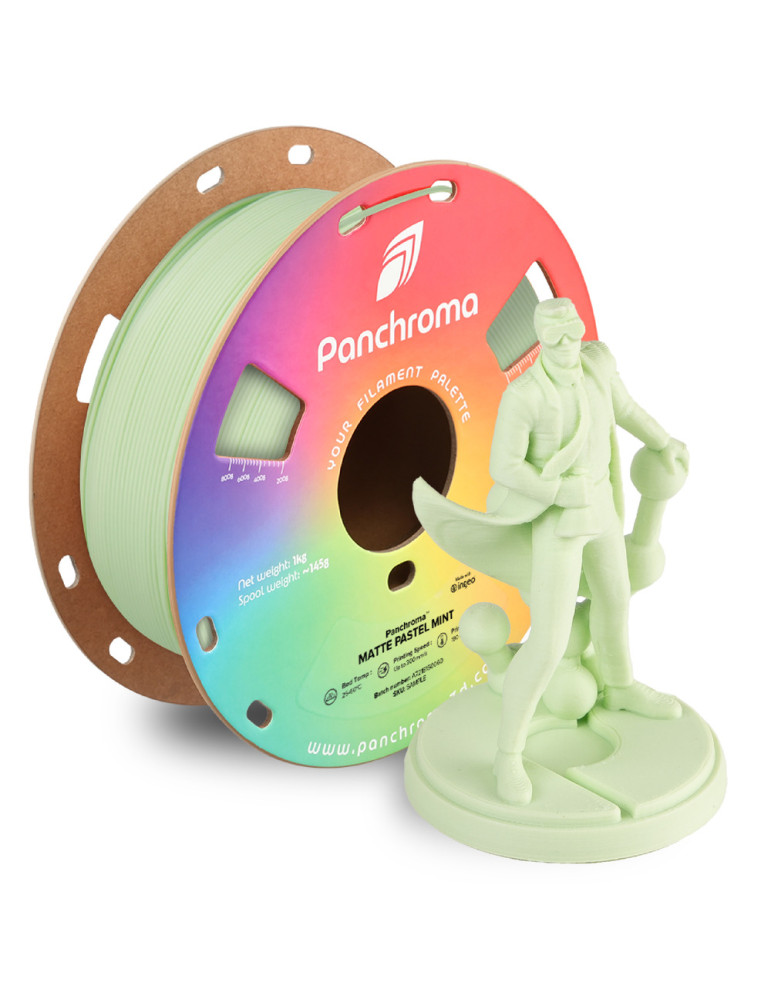 Panchroma PLA Matte Pastel Mint 1Kg | Polymaker