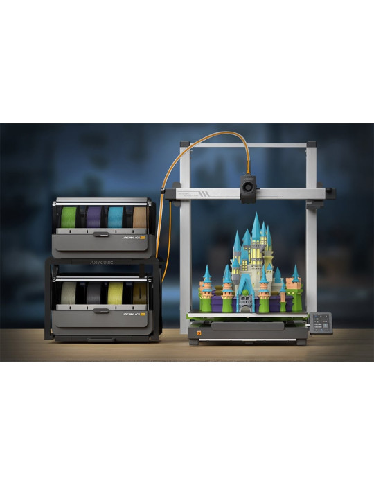 Anycubic Kobra 3 Max Combo | Sistema Completo Multi-Cor Grande Volume