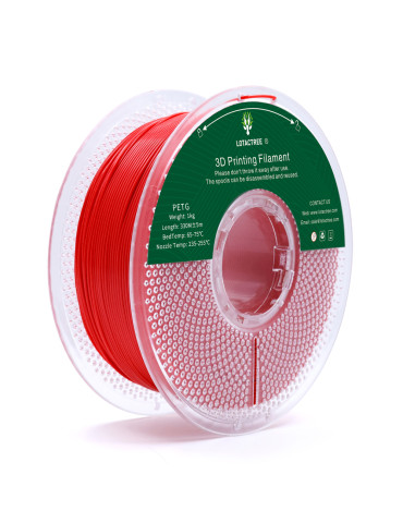 Filamento PETG Red Lotactree 1Kg | Core XY