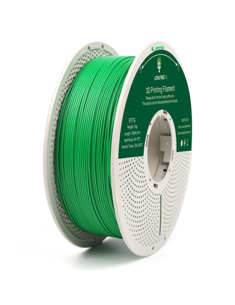 Filamento PETG Green Lotactree 1Kg | Core XY
