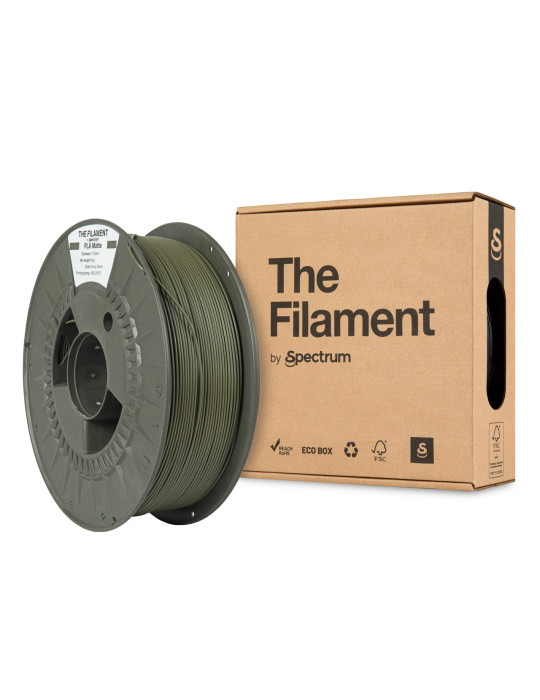 PLA Matte Army Green The Filament - Filamento 3D Tático | Core XY