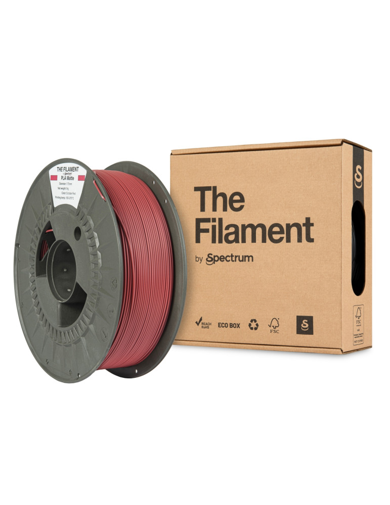 PLA Matte October Red The Filament - Filamento 3D Outono | Core XY