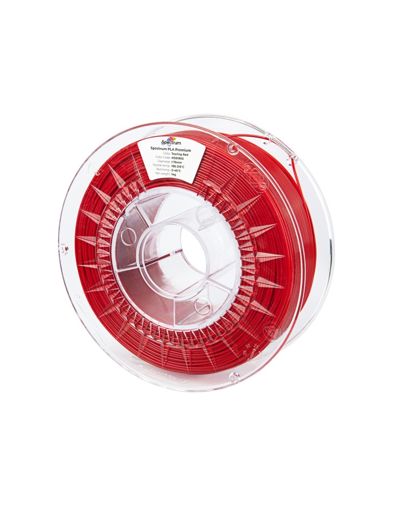 PLA Premium Tooling Red Spectrum - Filamento Oficina Pro | Core XY