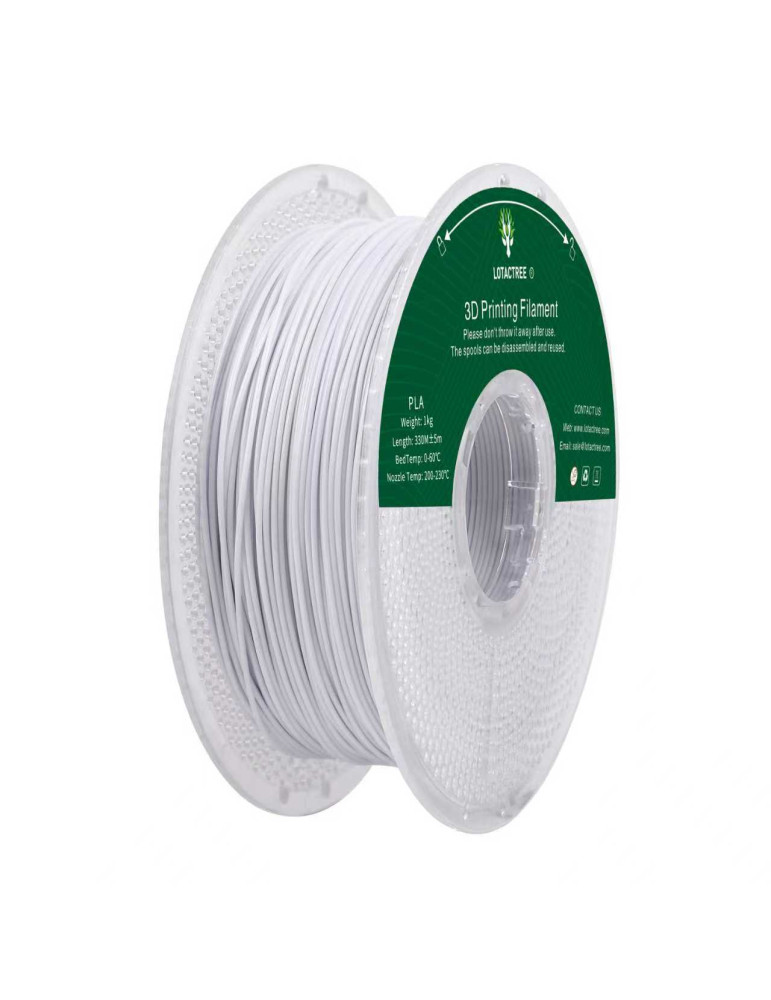 Filamento PLA Milky White Lotactree 1Kg | Core XY