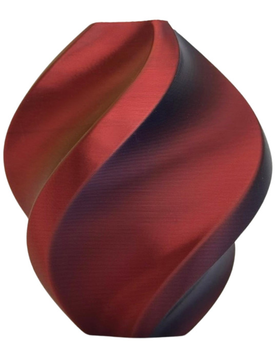 Silk PLA Tri Color Red Yellow Blue - Filamento Primário 3D | Core XY