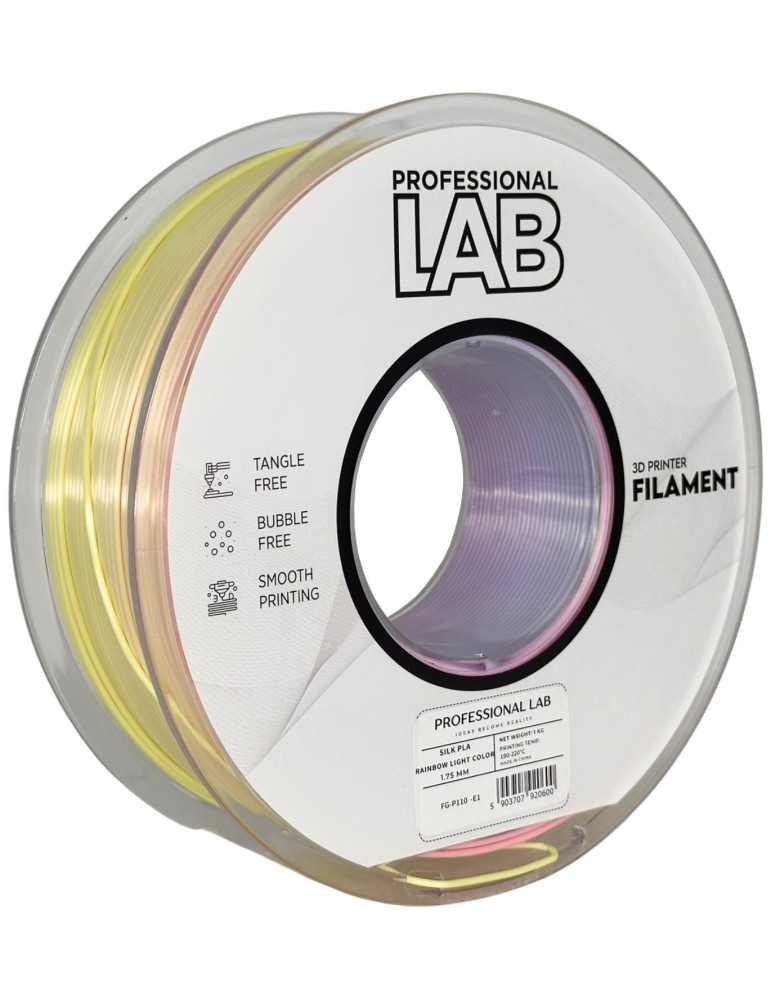 Silk PLA Rainbow Light Color - Filamento 3D  | Core XY