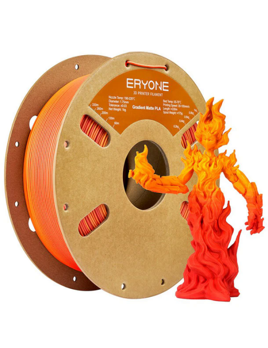 PLA Matte Gradient Maple Leaf Red Yellow - Filamento Outono 3D | Core XY