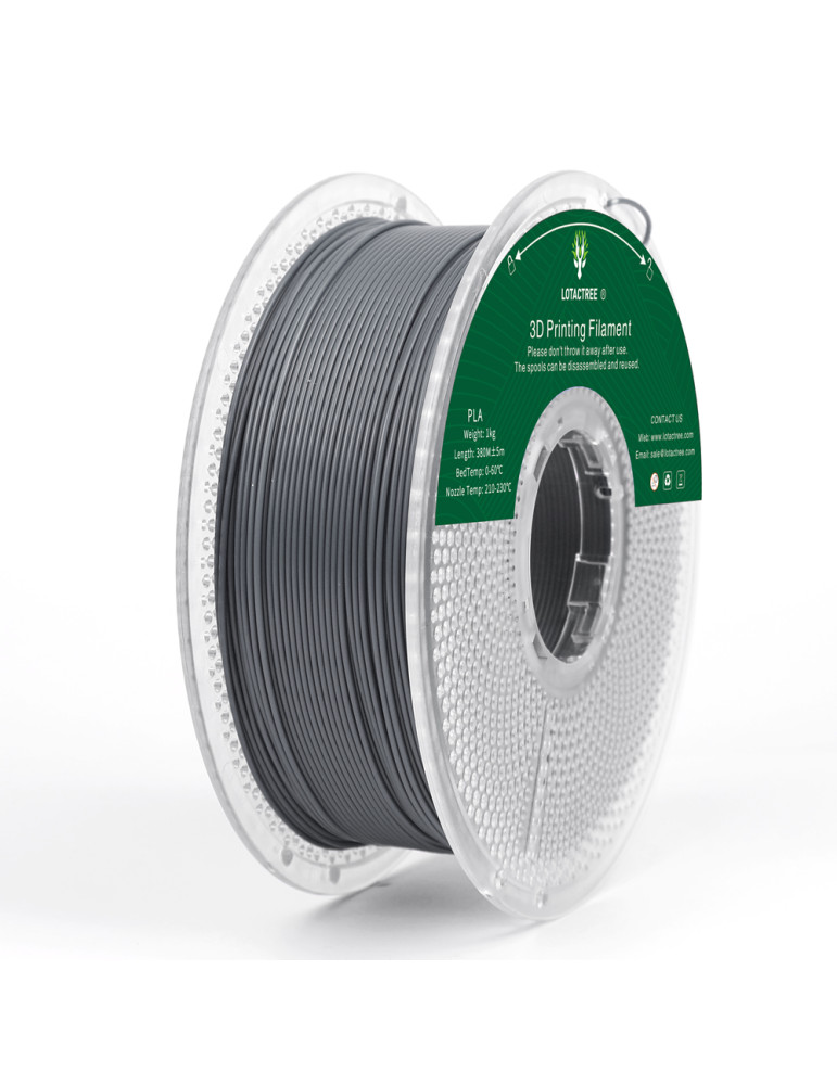 Filamento PLA Concrete Grey Lotactree 1Kg | Core XY
