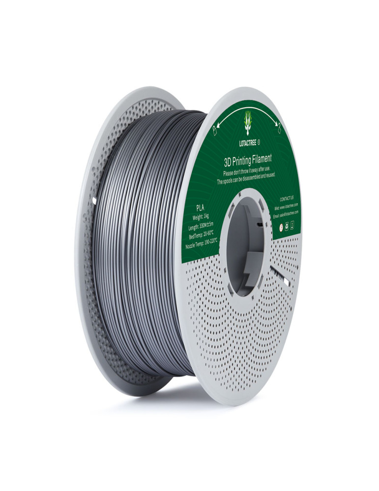 Filamento PLA Silver Lotactree 1Kg | Core XY