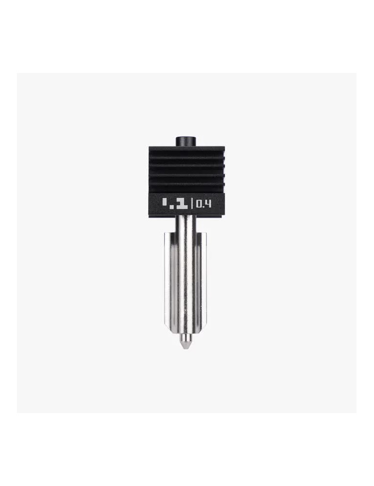 Hotend H2/P2 com Nozzle | Aço Endurecido para Filamentos Abrasivos