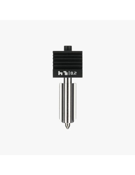 Hotend H2/P2 com Nozzle 0.2 | Aço Inox para Alta Precisão 3D