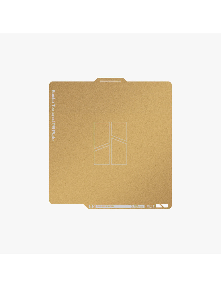 Bambu Textured PEI Plate | Placa Texturizada para Aderência 3D