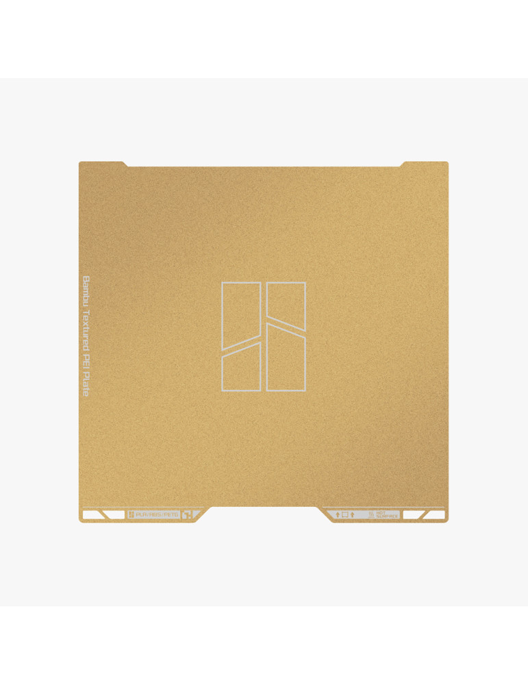 Bambu Textured PEI Plate | Placa Texturizada para Aderência 3D
