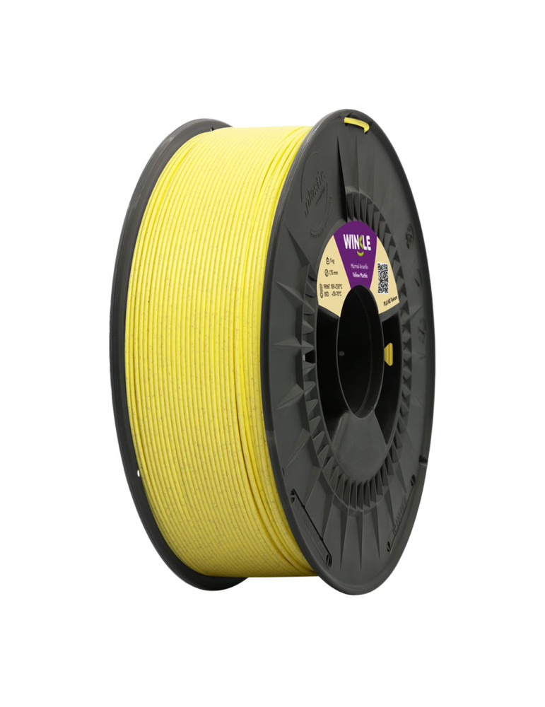 Filamento PLA HD Texture Yellow Marble Winkle 1kg | Core XY